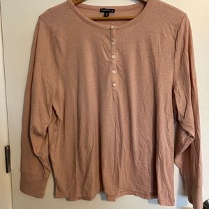 J Crew Mercantile long sleeved, thin tee